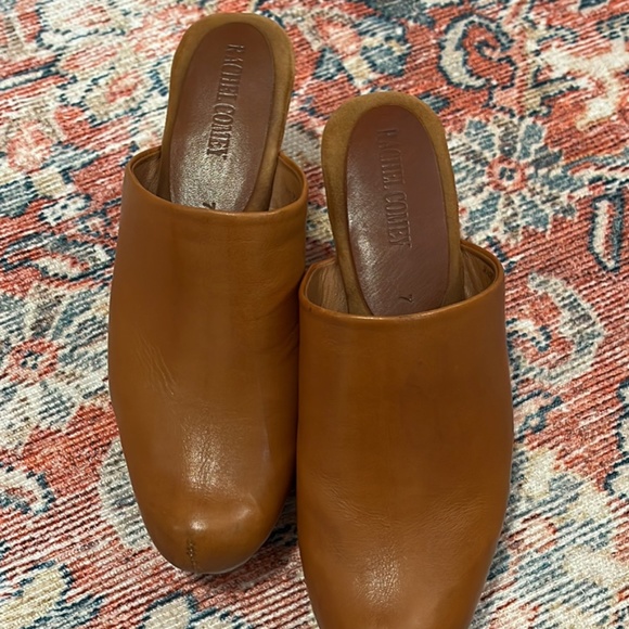 Rachel Comey Dakota Clog in Cognac - Picture 2 of 4